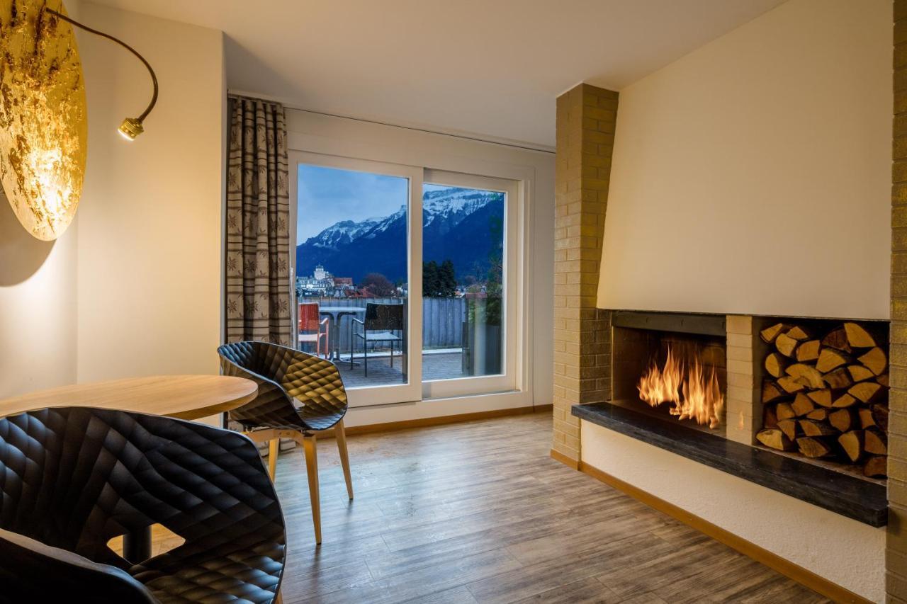 Hotel Merkur - West Station Interlaken Exterior foto